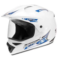 Z-CAPACETE CROSS MX PRO VISION 58 BRANCO