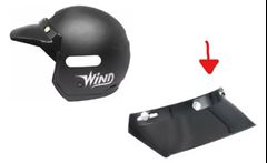 Z-PALA CAPACETE WIND QUAD. PRETA
