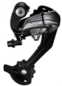 CAMBIO TZ 09 VEL S/GANCH ALUM PRETO M370