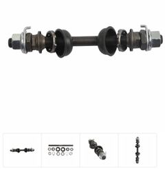 EIXO DT 3/8X140 C/C/PORCA COMPLETO PRETO