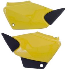 Z-TAMPA LATERAL TI 00/04 AMARELO MOTO TA