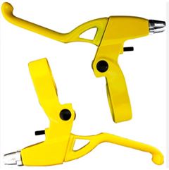 MACANETA ALUM V-BRAKE AMARELO