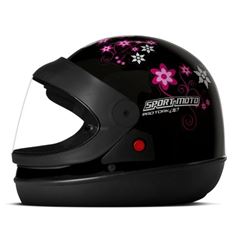 Z-CAPACETE SPORT MOTO FEME 56 PTO