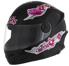 Z-CAPACETE INFANTIL LIBERTY 54 PRETO GIR