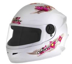 Z-CAPACETE INFANTIL LIBERTY 54 BRANCO GI