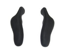 BAR END CURTO EMBORRACHADO PRETO