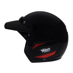 Z-CAPACETE WIND V3 58 PRETO FOSCO