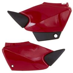Z-TAMPA LATERAL FAN 125 2007 VERMELHO
