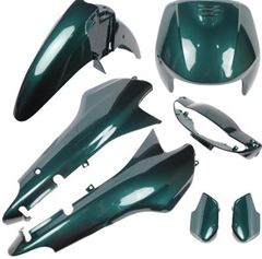 Z-KIT CAREN BIZ 100 03/04 VERDE 5PÇS