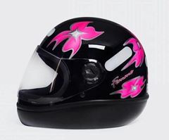 Z-CAPACETE F1 56 PRETO FEMME RAPID GRAFI