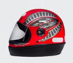 Z-CAPACETE F1 58 VERMELHO RAPID GRAFIC (