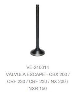 Z-VALVULA ESCAP BROS 150/CRF 230/250/CBX