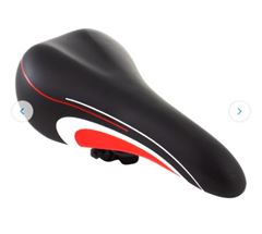 SELIM FULL BIKE RVS PRETO/BRANCO/VERMELH