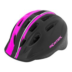 CAPACETE P/CIC INFANTIL PRETO/ROSA RT-12
