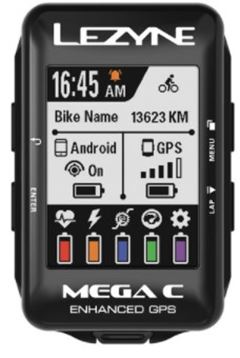 CICLO COMPUTADOR P/BIKE MEGA C PRETO