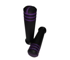 MANOPLA SOFT PRETA ANEIS VIOLETA