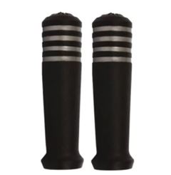 MANOPLA SOFT PRETA ANEIS CINZA