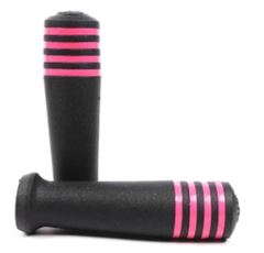 MANOPLA SOFT PRETA ANEIS ROSA BB