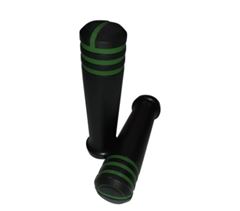 MANOPLA SOFT PRETA ANEIS VERDE ESC