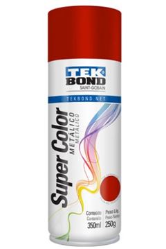 X-TINTA SPRAY 350ML 250G VERMELHO METAL