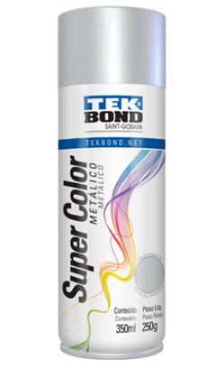 X-TINTA SPRAY 350ML 250G PRATA METALICO