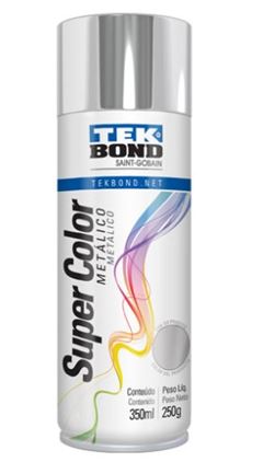 X-TINTA SPRAY 350ML 250G CROMADO METALIC