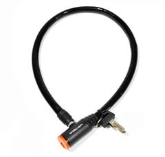 CADEADO 58 CM C/ CHAVE PRETO FUME