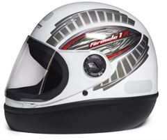Z-CAPACETE F1 56 BRANCO RAPID GRAFIC (VI