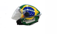 Z-CAPACETE NEW LIBERTY THREE PATRIO 58BC