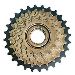 RODA LIVRE 07V (14/28) DOURADO/PTO