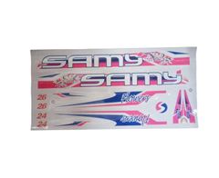 ADESIVO SAMY MTB FLOWERS FEM. (24/26)