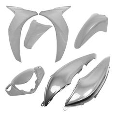 Z-KIT CAREN BIZ 125 19 PRATA 5PÇS