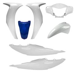 Z-KIT CAREN  BIZ 125 22 BRANC 5PÇS