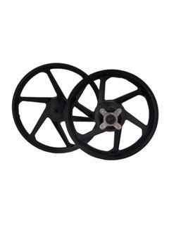 Z-RODA 6 PALITO ALUM POP 100/110 PRETA