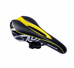 SELIM MTB STORM COURO VAZADO PRETO/AMARE