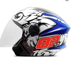 Z-CAPACETE NEW LIBERTY THREE GP 88 56 AZ