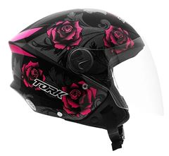 Z-CAPACETE NEW LIBERTY THREE FLOWE 58 PI