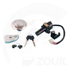 Z-CHAVE IGN BROS 150 09/10 ESD 4PÇS