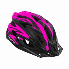 CAPACETE P/CIC MTB IN-MOLD PTO/RS T:58