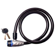 CADEADO ESPIRAL 1MTX15MM PRETO