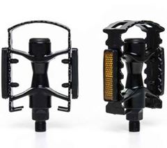PEDAL ALUM SUECO MTB C/ESF. PRETO