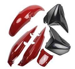 Z-KIT CAREN FAN 09/10 VERMELHO 3PÇS