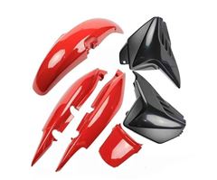 Z-KIT CAREN  FAN 125 VERMELHO 3PÇS