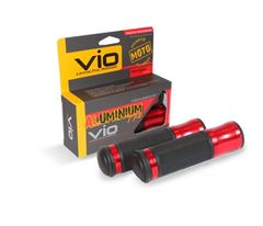 Z-MANOPLA PONTA ALUM. PRO C/ ANEL VERMEL