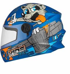 Z-CAPACETE INFANTIL LIBERTY PAINT 54 AZ/