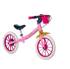 BICICLETA 12 FEM. BALANCE PRINCESAS ROSA