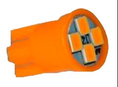 Z-LAMPADA PISCA ESMAG T10 LED LARANJA