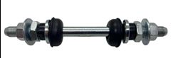 EIXO DT 3/8X145 C/C/PORCA COMPLETO PRETO