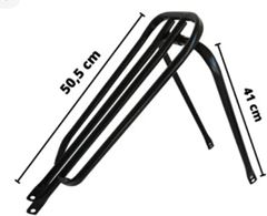 BAGAGEIRO MTB TUBOL.(BH) DOBRAVEL  PRETO