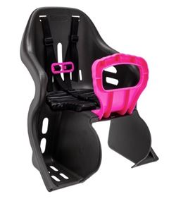 CADEIRINHA BAG KID GRAFITE COM ROSA